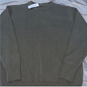 NWT John Galt Olive Brianna Sweater